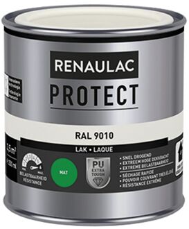 Lak Protect Ral9010 Mat 250ml