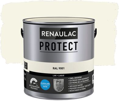 Lak Renaulac Protect Ral9001 Zijdeglans 2,5l
