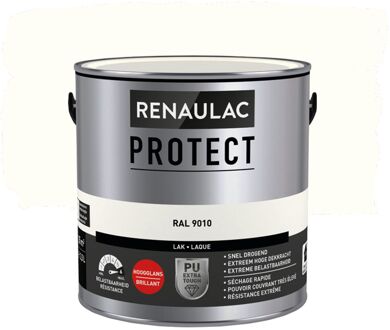 Lak Renaulac Protect Ral9010 Hoogglans 2,5l