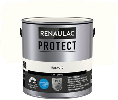 Lak Renaulac Protect Ral9010 Zijdeglans 2,5l