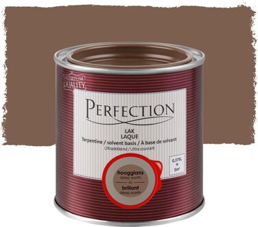Lak Ultradekkend Hoogglans Terpentine Basis Deep Earth 375ml