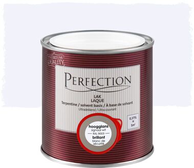 Lak Ultradekkend Hoogglans Terpentine Signaal Wit Ral 9003 375ml