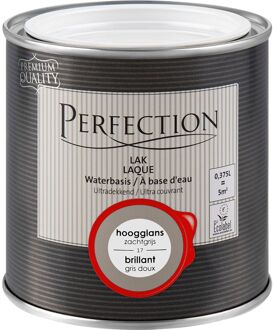 Lak Ultradekkend Hoogglans Zachtgrijs 375ml