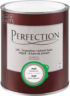 Lak Ultradekkend Mat Terpentine Titaniumwit 750ml