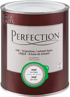 Lak Ultradekkend Mat Terpentine Zachtgrijs 750ml