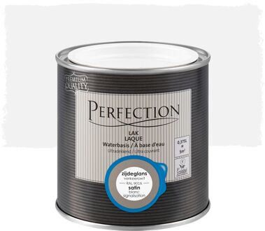 Lak Ultradekkend Zijdeglans Verkeerswit Ral 9016 375ml