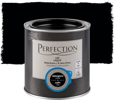 Lak Ultradekkend Zijdeglans Zwart 375ml