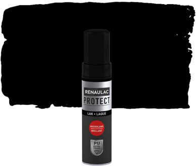 Lakcorrectiepen Protect Ral9005 Hoogglans 12ml