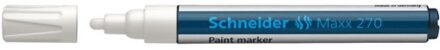 lakmarker Schneider Maxx 270 1-3 mm wit