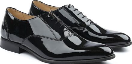 Lakschoen Leer Zwart - 41,42,43,44,45,46,47,39