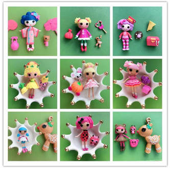 Lalaloopsy Dolls With The Accessories, Mini Dolls For Girl's Toy Playhouse Each Unique