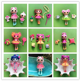Lalaloopsy Dolls With The Accessories, Mini Dolls For Girl's Toy Playhouse Each Unique