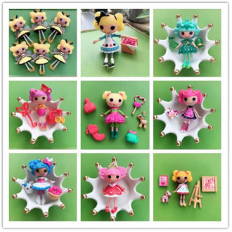 Lalaloopsy Dolls With The Accessories, Mini Dolls For Girl's Toy Playhouse Each Unique