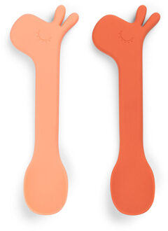 Lalee Lepel Set Papaya 2 Stuks