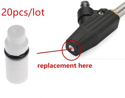 Laleyenda 20Pcs Nat Zandstralen Vervanging Keramische Nozzles Voor Karcher Voor Lavor/Stihl/Nilfisk Hogedrukreiniger machines