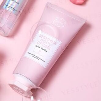 Laline Girls Series Shimmer Body Cream Talcy Vanilla 200g