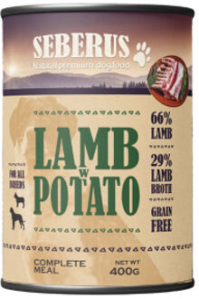 Lamb w/Potato graanvrij natvoer hond 6 x 400 g
