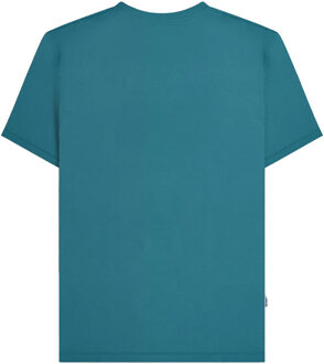 Lambretta Heren A Way Of Life Vinyl Platen T-shirt (Golfkust) - maat 4XL Middelblauw