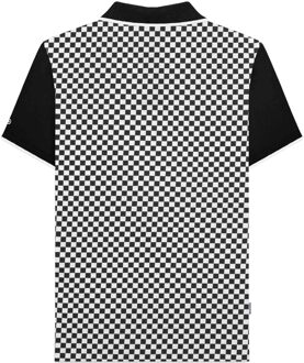 Lambretta Heren AW25 Geruit Poloshirt (Steen) - maat 4XL