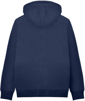 Lambretta Heren AW25 Gestreepte Hoodie (Marineblauw) Navy