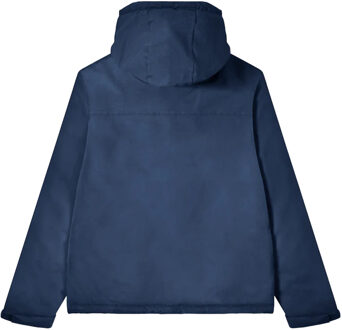 Lambretta Heren AW25 Gewatteerd jack met capuchon (Marine) Navy