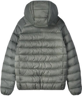 Lambretta Heren AW25 Pufferjas met capuchon (Kaki Groen)