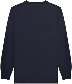 Lambretta Heren AW25 Target Kersttrui (Marine) - maat M Navy