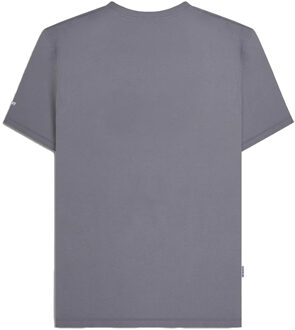 Lambretta Heren Badge T-Shirt (Strijkijzer) Grijs