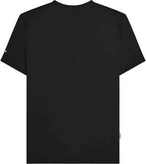 Lambretta Heren Box Logo T-shirt (Zwart) - 3XL