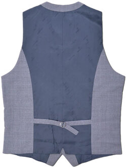 Lambretta Heren Dawson Geruite Waistcoat (Grijs) - maat 52 Normaal
