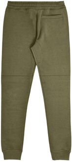 Lambretta Heren Logo Slim Leg Joggingbroek (Kaki Groen)