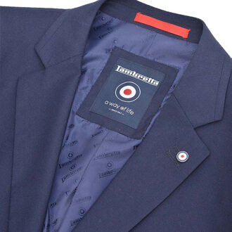 Lambretta Heren Oscar 2SB Blazer (Marineblauw) Navy - 17 inch