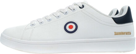 Lambretta Heren Pinball 2 Sneakers (Wit) - EU 44.5 / UK 10