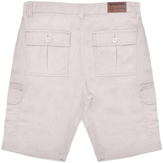 Lambretta Heren SS24 Cargo Shorts (Havermout) Crème
