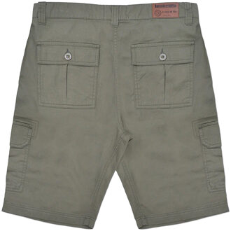 Lambretta Heren SS24 Cargo Shorts (Khaki Groen) - maat Kaki