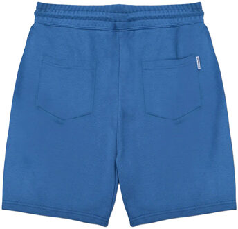 Lambretta Heren SS24 Getapete Shorts (Donkerblauw) - maat