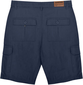 Lambretta Heren SS25 Cargo Shorts (Marine) Navy - 40 Normaal