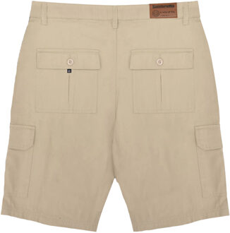 Lambretta Heren SS25 Cargo Shorts (Steen) - 36 Normaal