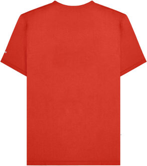 Lambretta Heren SS25 Helm T-Shirt (Rood) - maat 3XL