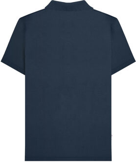 Lambretta Heren SS25 Klassiek Poloshirt (Marine) Navy