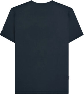 Lambretta Heren SS25 Racing Stripe T-shirt (Marine) Navy - L