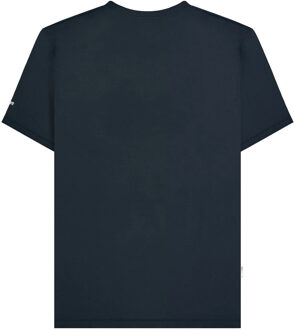 Lambretta Heren SS25 Target Patroon T-Shirt (Marine) - maat S Navy