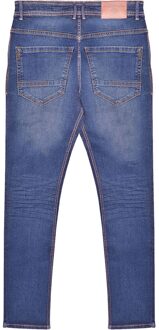 Lambretta Heren Stafford Slim Jeans (Mid Blauw) - 32 Kort