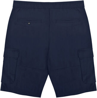 Lambretta Heren Utility SS25 Cargo Shorts (Marine) Navy - 38 Normaal
