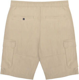 Lambretta Heren Utility SS25 Cargo Shorts (Steen) - 38 Normaal