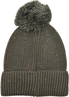 Lambretta Logo Bobble Muts (Khaki Groen) - maat Kaki