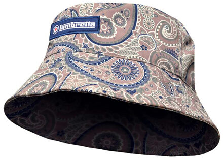 Lambretta Paisley Logo Emmer Hoed (Bosrook) Grijs