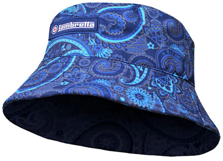 Lambretta Paisley Logo Emmer Hoed (Navy/Khaki)