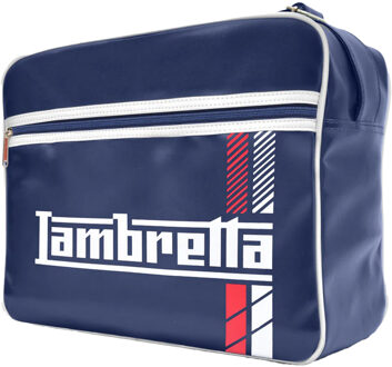 Lambretta Racing Stripe Toilettas (Marine) Navy - One Size