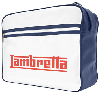 Lambretta Unisex Volwassen Logo Cabinetas (Marineblauw/Wit) Navy